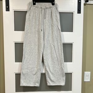Garage Light Gray Cozy Drawstring Lounge Sweat Pants XS